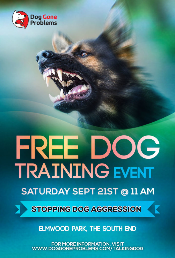 Talking Dog 092119 Aggression - RSVP - Dog Behavior Workshop